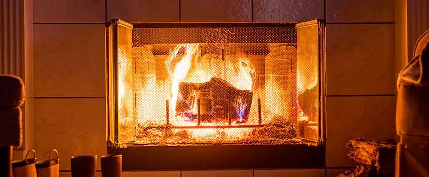 Mendota Hearth Landscape Fireplace Installation in West Mifflin, Pennsylvania