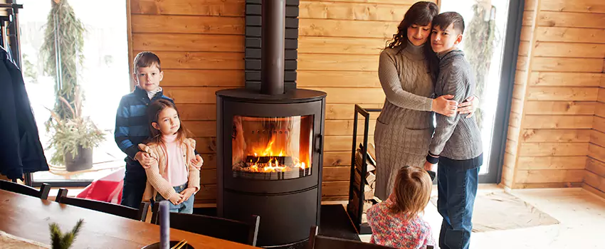 Morso Cast Iron Fireplace Insert Installation in West Mifflin, Pennsylvania