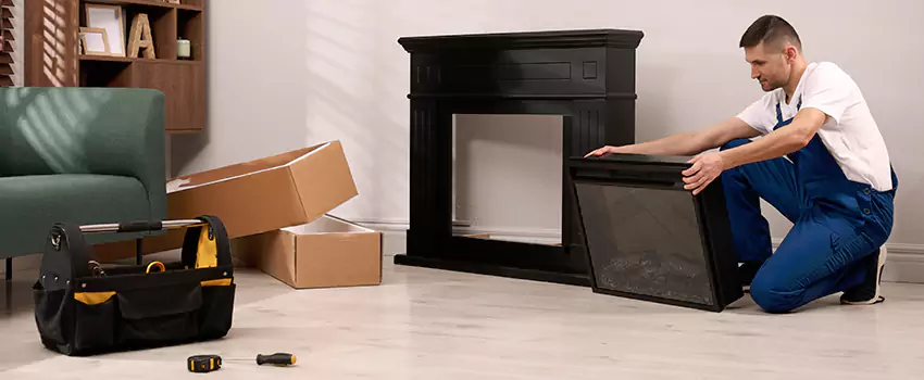 Old Rusted Metal Fireplace Repair And Replacement in West Mifflin, PA